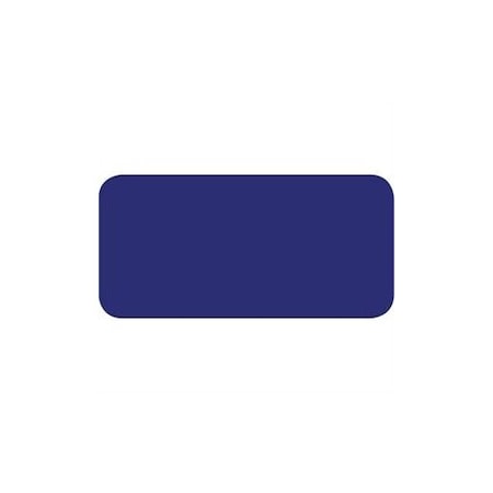 Asp File Right Color-Code Blank Labels, 500 Per Roll: Dk. Blue Pk 384-Dk. Blue